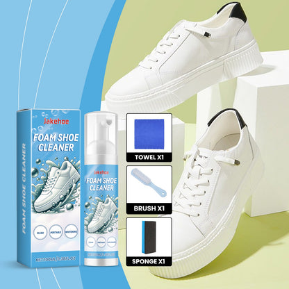 Shoe Cleaner Foam, Sneaker Quick Clean Foam, No Water Rinse Portable Cleaner for White Shoes, Sneakers, Tennis Shoes